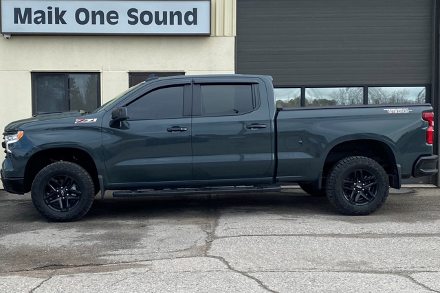 2025 Chevrolet Silverado with professional window tint in North Bay